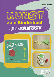 Kunst zum Kinderbuch: Der Farbenfrosch - Cover