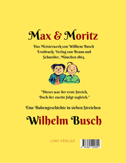 Max und Moritz - Eine Bubengeschichte in sieben Streichen - Abbildung 1