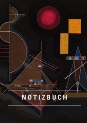 Notizbuch klein A5 Blanko - Notizheft 44 Seiten 90g/m2 - Softcover Wassily Kandinsky 'Leicht im Schwer' - FSC Papier
