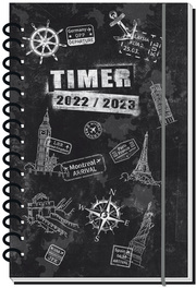 Schülerkalender Flexi Spiralbindung Travelling 2022/2023 - Cover