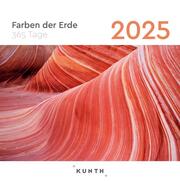 Farben der Erde - KUNTH 365-Tage-Abreißkalender 2025 - Cover