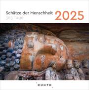 Schätze der Menschheit - KUNTH 365-Tage-Abreißkalender 2025 - Cover