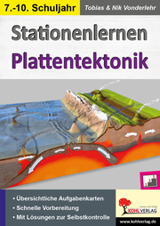 Stationenlernen Plattentektonik - Cover