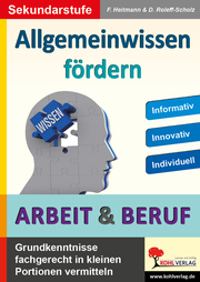 Allgemeinwissen fördern ARBEIT & BERUF - Cover
