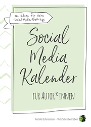 Social-Media-Kalender für Autor