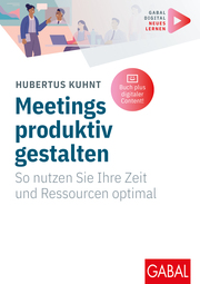 Meetings produktiv gestalten - Cover