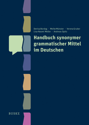 Handbuch synonymer grammatischer Mittel im Deutschen