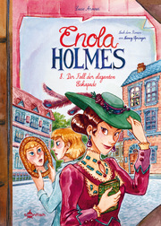 Enola Holmes (Comic). Band 8 - Cover