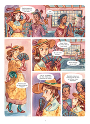 Enola Holmes (Comic). Band 8 - Illustrationen 1