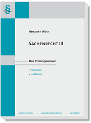 Sachenrecht III - Cover