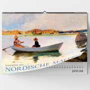 Nordische Malerei - Wandkalender 2025