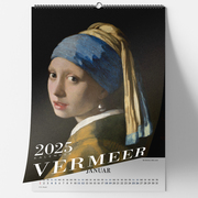 Vermeer. Wandkalender 2025 - Cover