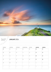 360 Grad Neuseeland Broschürenkalender 2024 - Abbildung 1