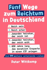 Fünf Wege zum Reichtum in Deutschland - Cover