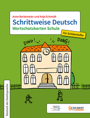 Schrittweise Deutsch - Wortschatzkarten Schule für Schülerkoffer