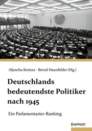 Deutschlands bedeutendste Politiker nach 1945 - Cover