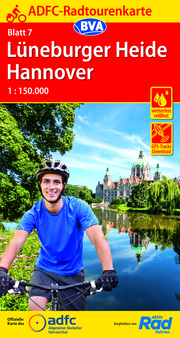 ADFC-Radtourenkarte 7 Lüneburger Heide/Hannover 1:150.000, reiß- und wetterfest, GPS-Tracks Download