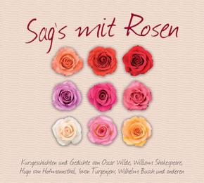 Sag's mit Rosen - Cover