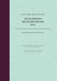 Stiftung Buchkunst - Die schönsten deutschen Bücher 2012