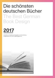 Die Schönsten deutschen Bücher 2017 - Cover
