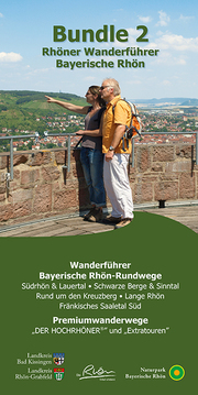 Bundle 2 Rhöner Wanderführer, Bayerische Rhön - Cover