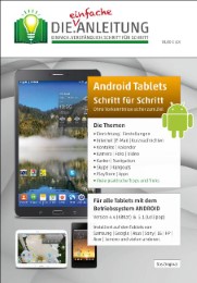 Android Tablets Schritt für Schritt - Cover
