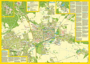 Stadtplan Bernau bei Berlin - heute und 1954 - Abbildung 1