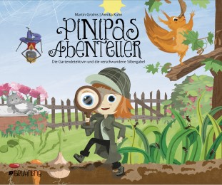 Pinipas Abenteuer - Die Gartendetektivin und die verschwundene Silbergabel - Cover
