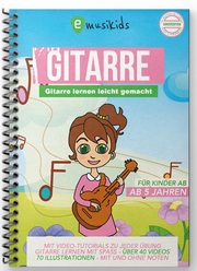 Das Mädchen Gitarrenbuch inkl. Lern-Videos auf DVD und über QR-Codes