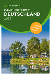 camping.info Campingführer Deutschland 2023 - Cover