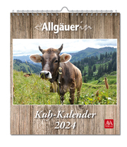 Die Allgäuerin: Kuh-Kalendder 2023 - Cover