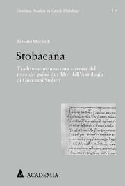 Stobaeana - Cover