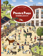 Pferde und Ponys Wimmelbuch Pocket