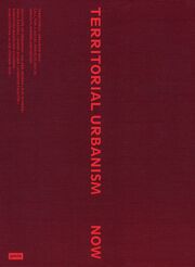 Territorial Urbanism Now! - Cover