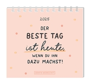 Mini-Kalender 2025 Der beste Tag