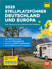ADAC Stellplatzführer 2025 Deutschland und Europa - Cover