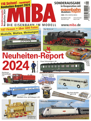 Miba Neuheiten Report 2024 - Cover