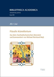 Mir Clal: Füzulis Künstlertum - Cover