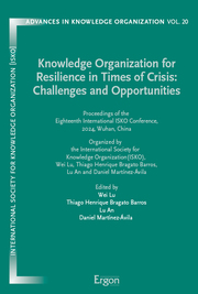 Knowledge Organization for Resilience in Times of Crisis: Challenges and Opportunities