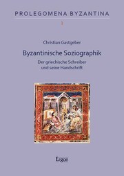 Byzantinische Soziographik - Cover