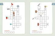 Kreuzworträtsel für Lese-Anfänger. Bunter Rätselspaß für Kinder ab 6 Jahren - Abbildung 1