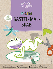 Mein Bastel-Mal-Spaß. Buntes Bastelbuch für Kinder ab 3 Jahren - Cover