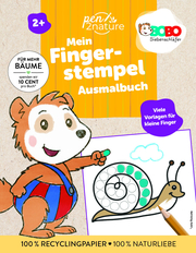 Bobo Siebenschläfer Mein Fingerstempel-Ausmalbuch