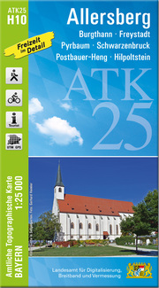 ATK25-H10 Allersberg (Amtliche Topographische Karte 1:25000)