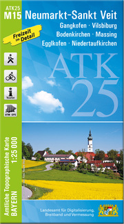 ATK25-M15 Neumarkt-Sankt Veit (Amtliche Topographische Karte 1:25000)