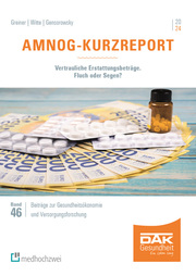 AMNOG-Kurzreport 2024 - Cover