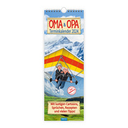 Oma und Opa Terminkalender 2024 - Cover