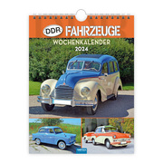 Wochenkalender DDR Fahrzeuge 2024