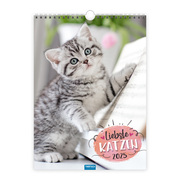 Trötsch Classickalender Liebste Katzen 2025