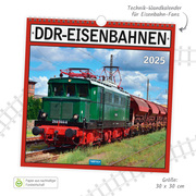 Trötsch Technikkalender DDR-Eisenbahnen 2025 - Abbildung 1